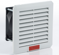 Fan with electric cabinet and Plastim PTF1000 dust filter